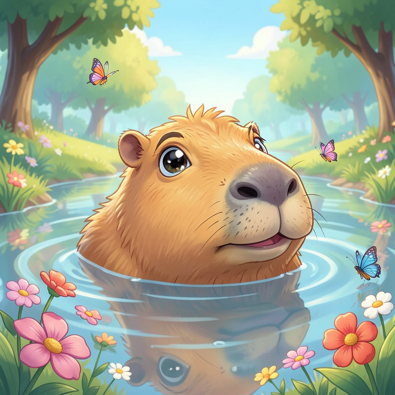 kawaii-capibara-generator generated image
