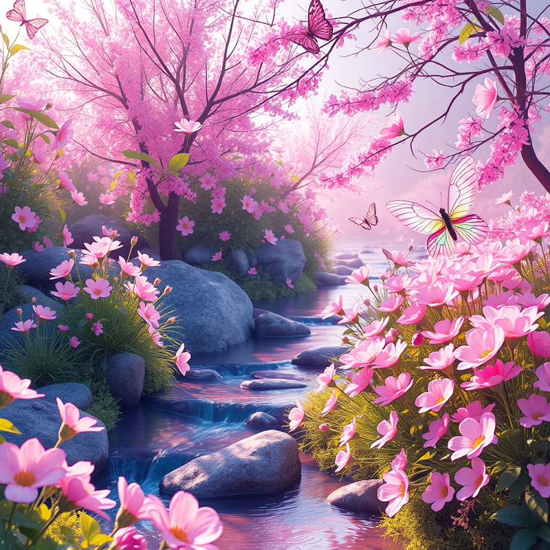 lime-magneta generated image