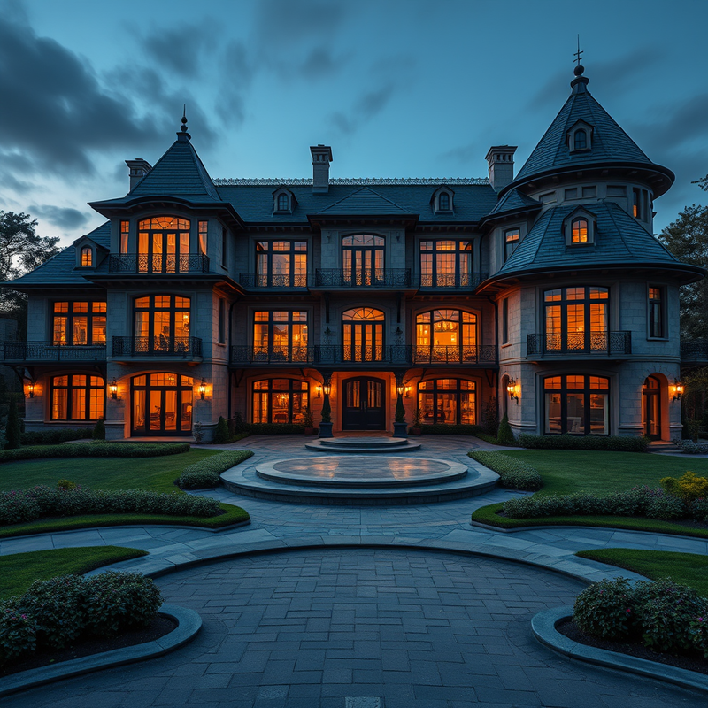 luxurious-homes generated image