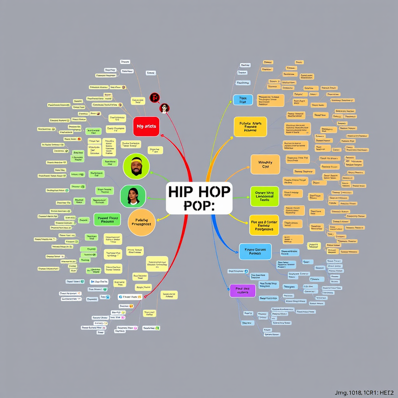 mind-map generated image