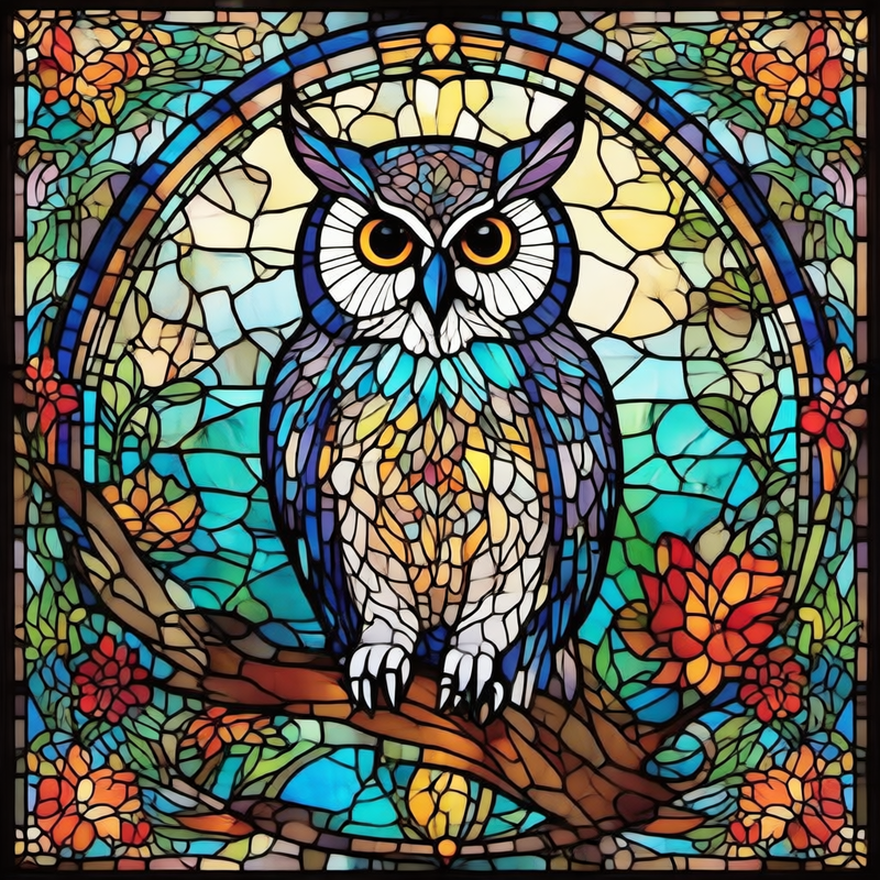 mosaic-panel generated image