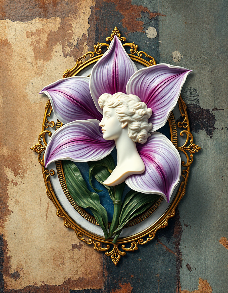 old-oil-abstract-painting generated image