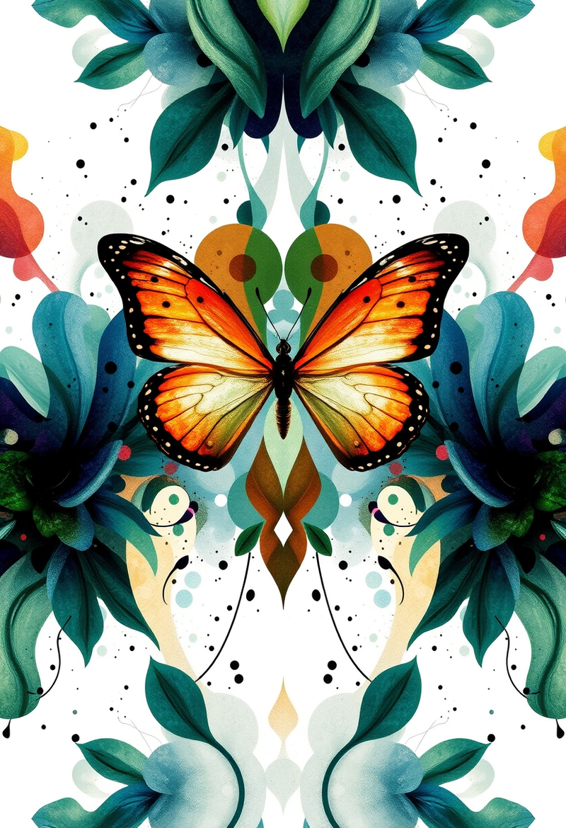 organic-abstract-collection-ai generated image