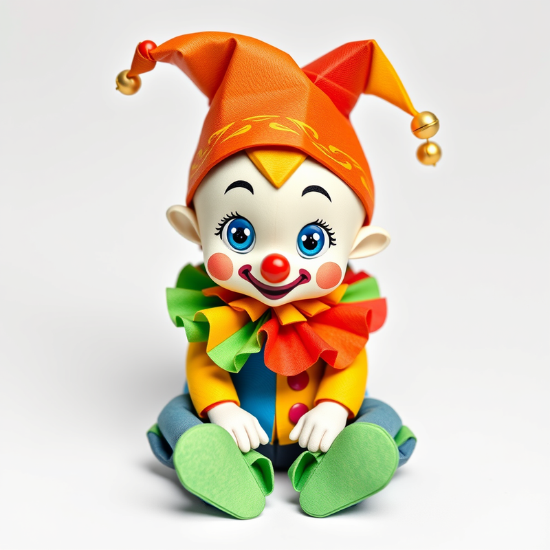 origami-style generated image