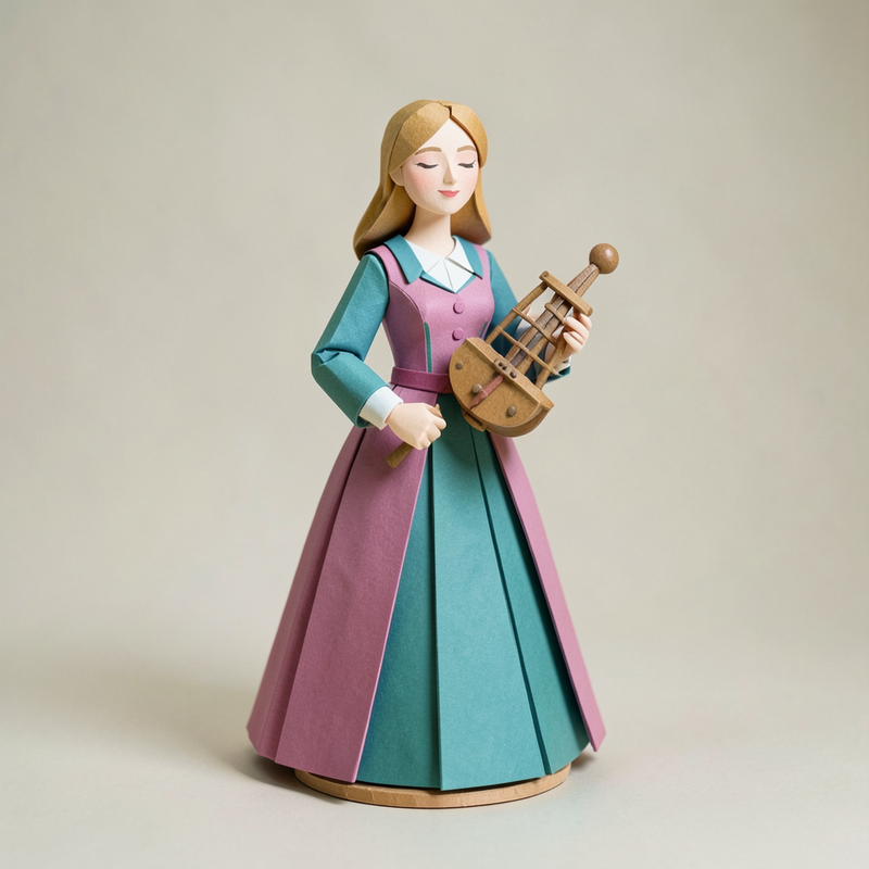 origami-style generated image