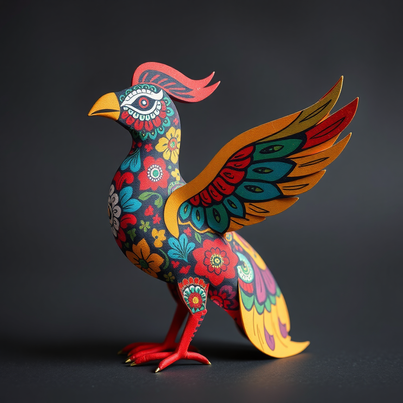 origami-style generated image