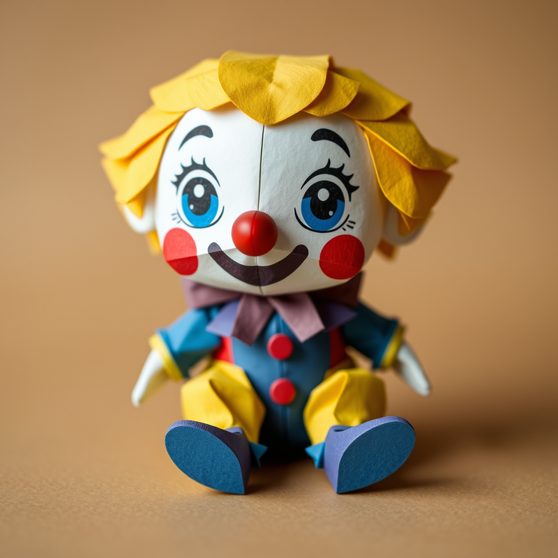 origami-style generated image