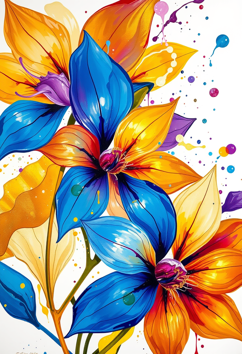 paint-splash-abstract-ai generated image