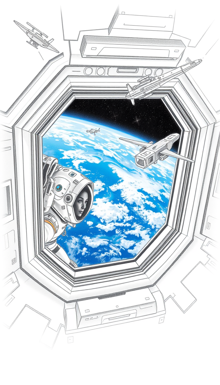 pencil-scratch-illustration generated image