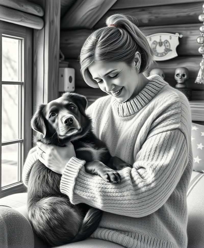 pencil-scratch-illustration generated image