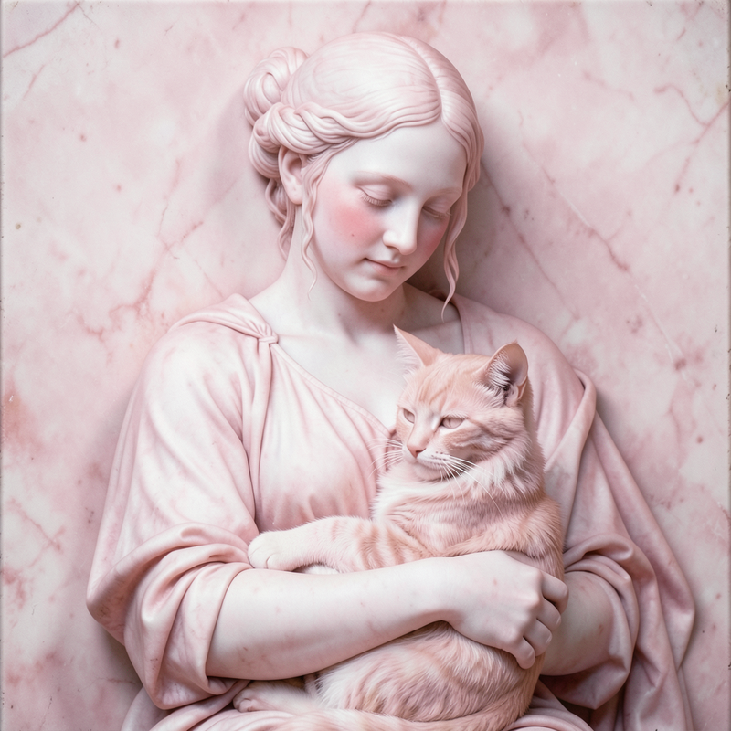 pink-marble generated image