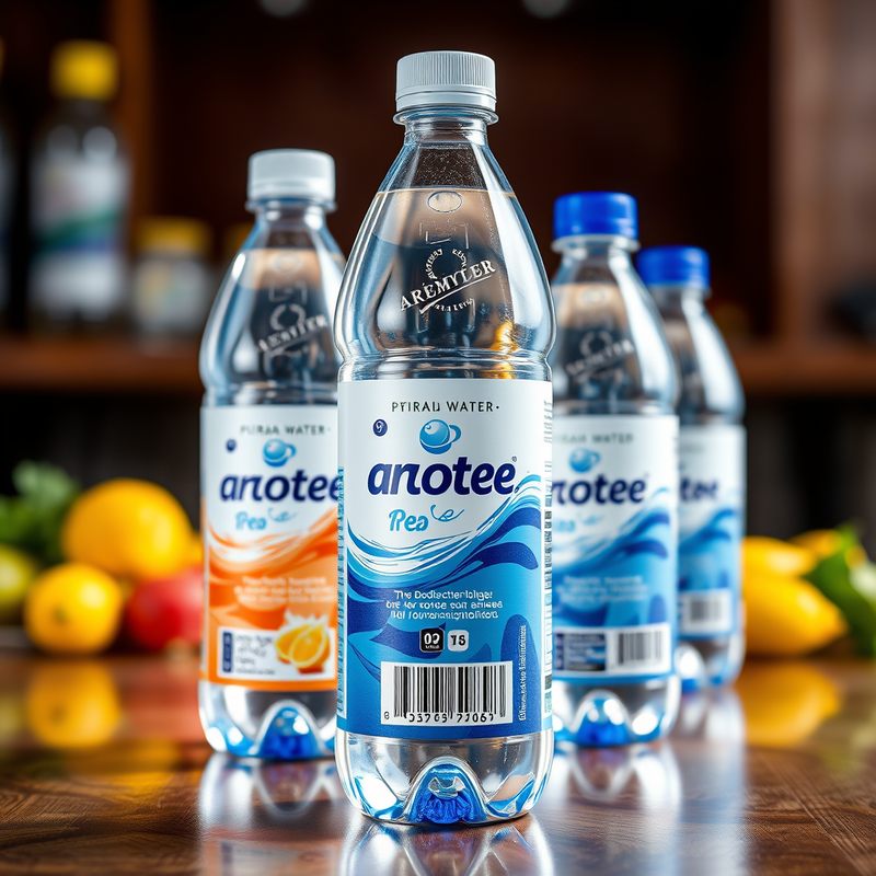 plastic-bottle-with-label-designer generated image