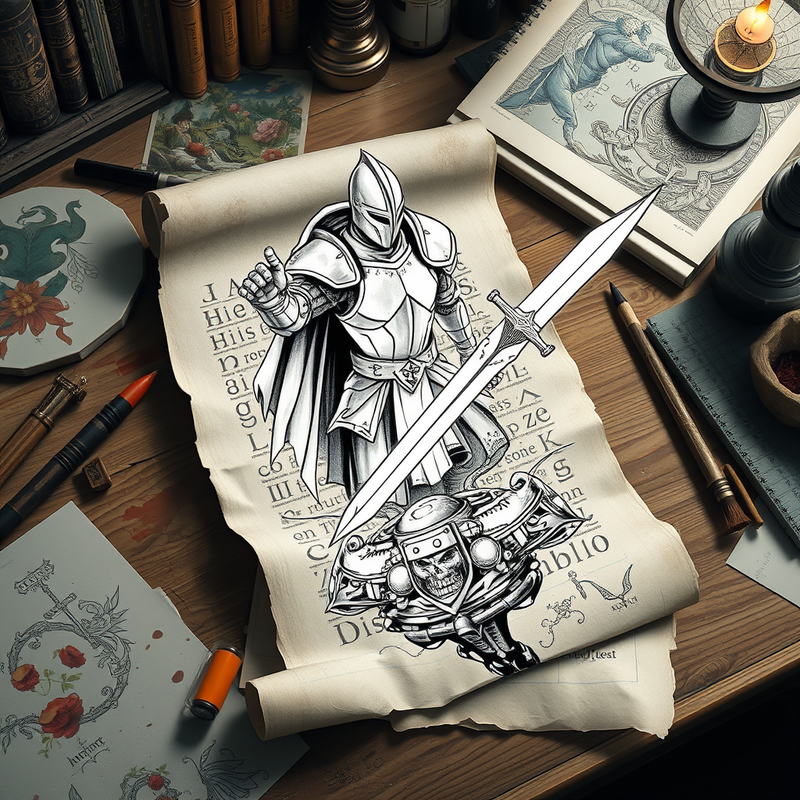 pulling-himself-from-the-page generated image