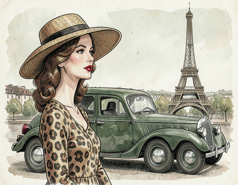 retro-aesthetic-illustration generated image