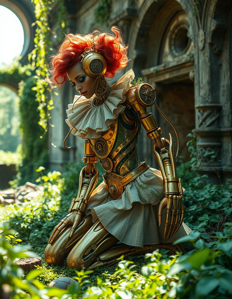 steampunk-aesthetics generated image