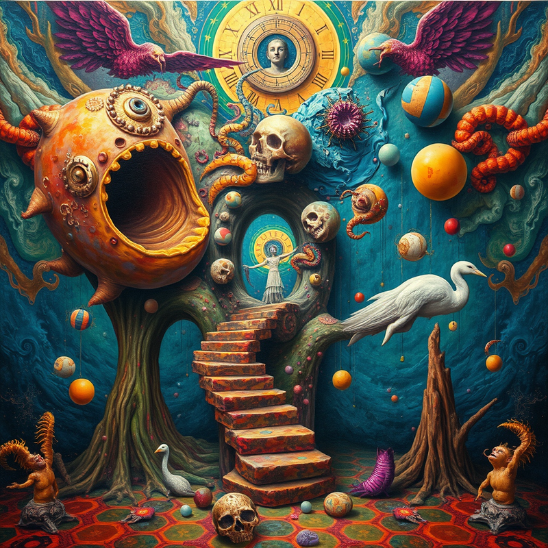 surreal-painting-art generated image