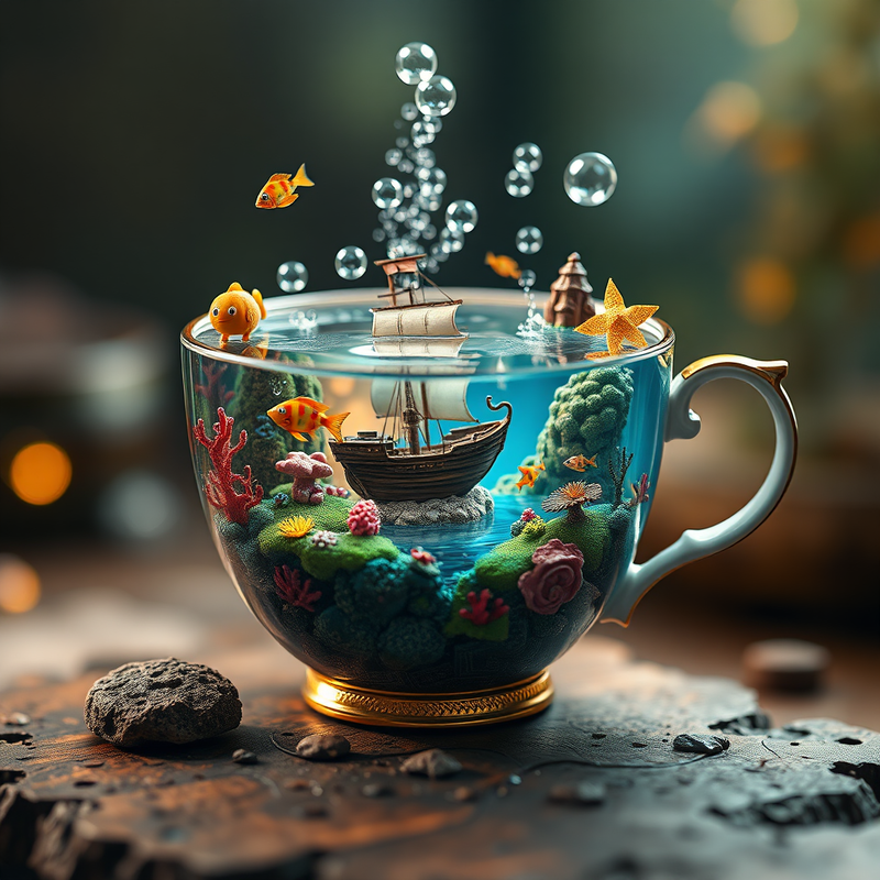 teacup-world generated image