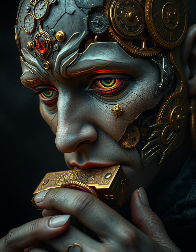 the-enigmatic-ticking generated image