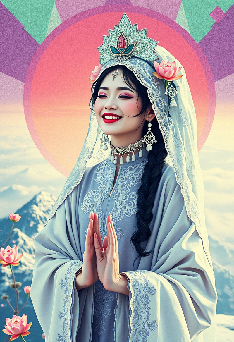 ukiyo-e-abstract generated image