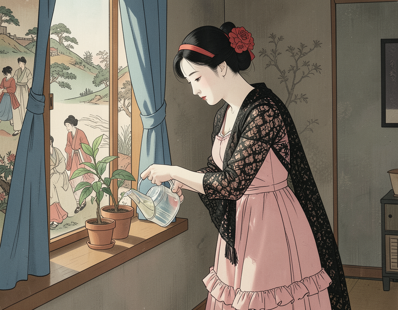 ukiyo-e generated image