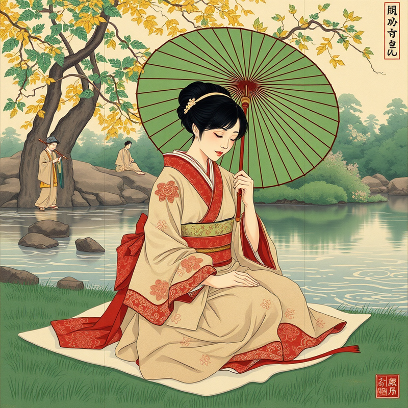 ukiyo-e generated image