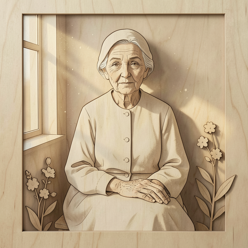 woodcraft generated image