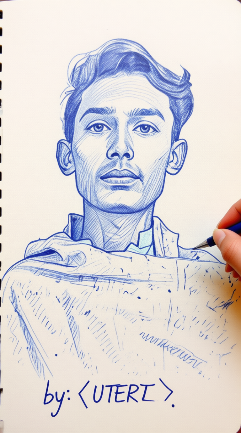 yourselfie-photo-style-drawing generated image