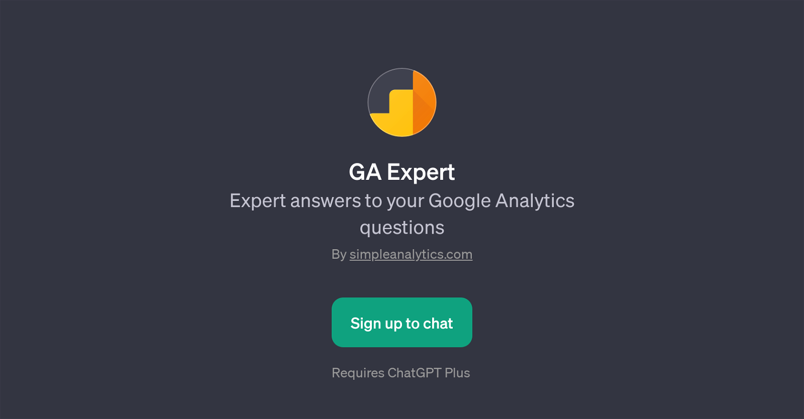 GA Expert website