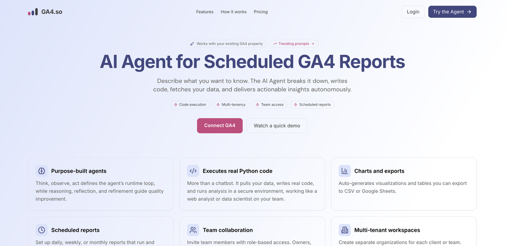 GA4.so website