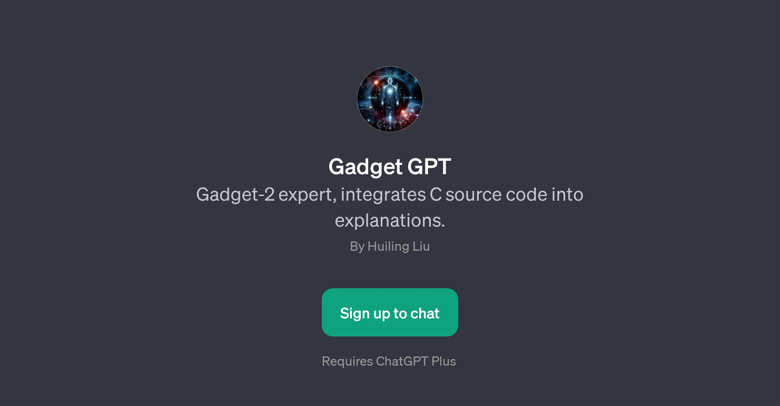 Gadget GPT website