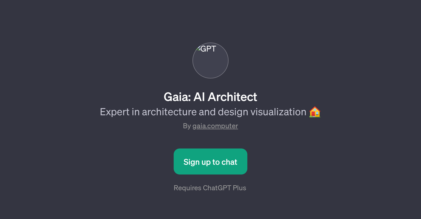 Gaia: AI Architect website