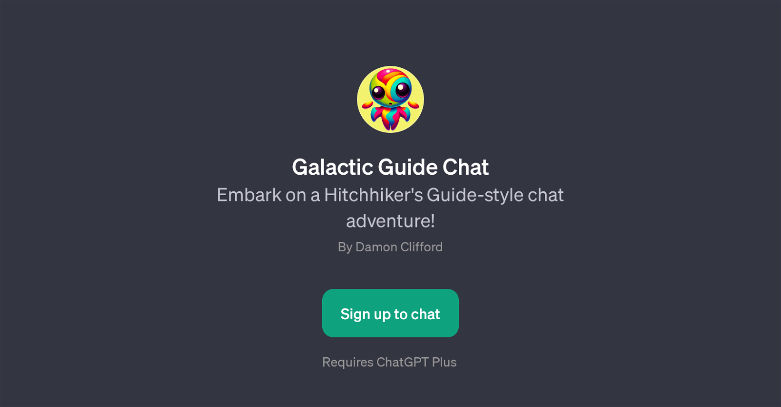 Galactic Guide Chat website