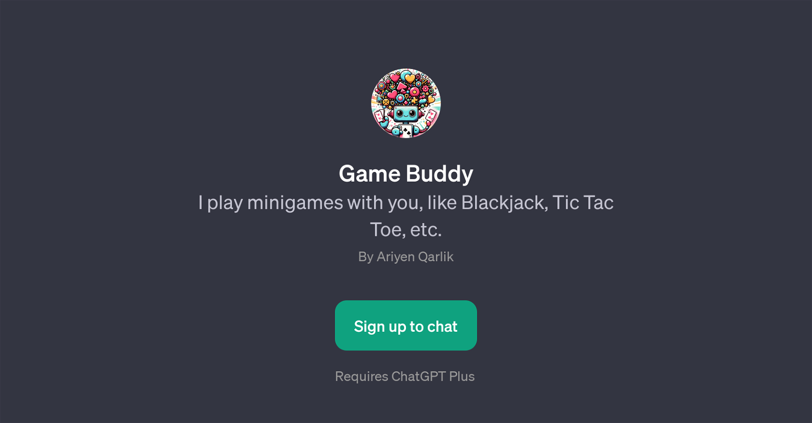 Game Buddy website