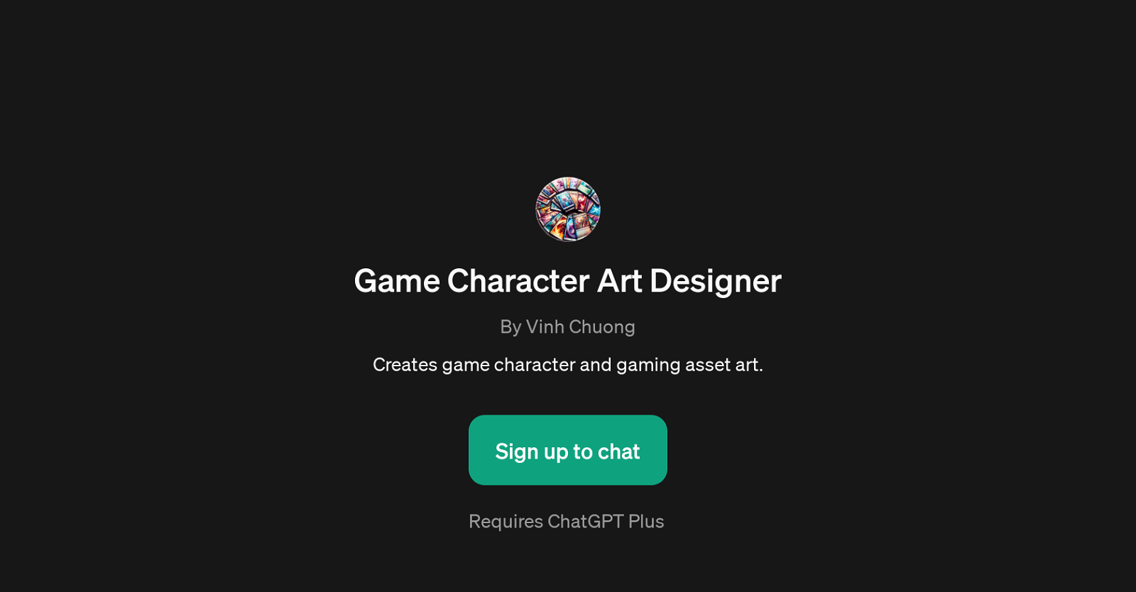 Game Character Art Designer website