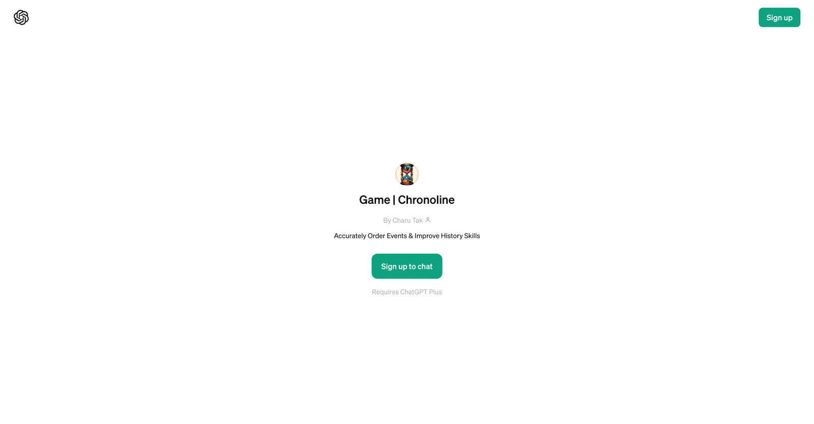 Game | Chronoline website