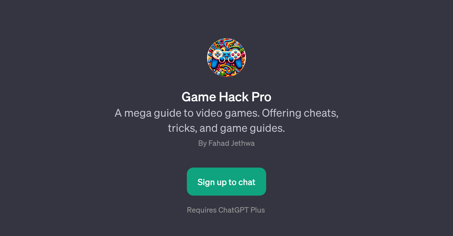 Game Hack Pro website