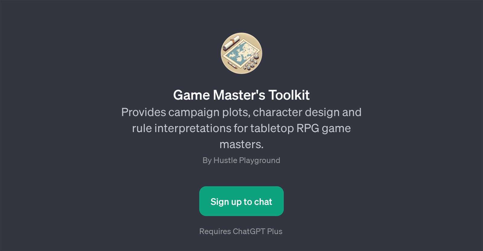 Game Master's Toolkit website