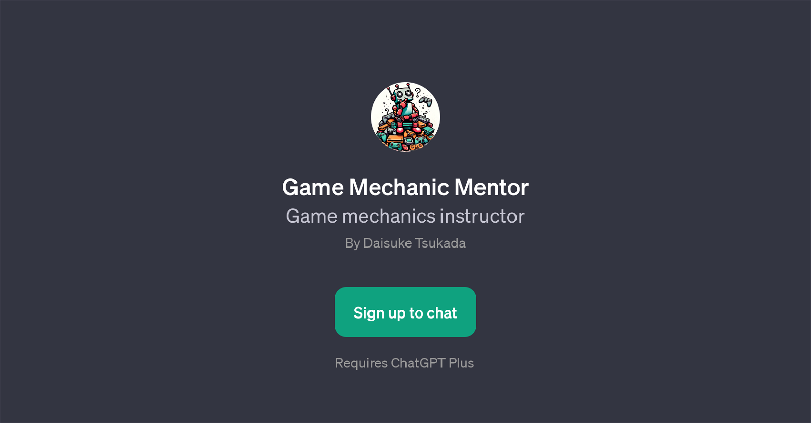 Game Mechanic Mentor website