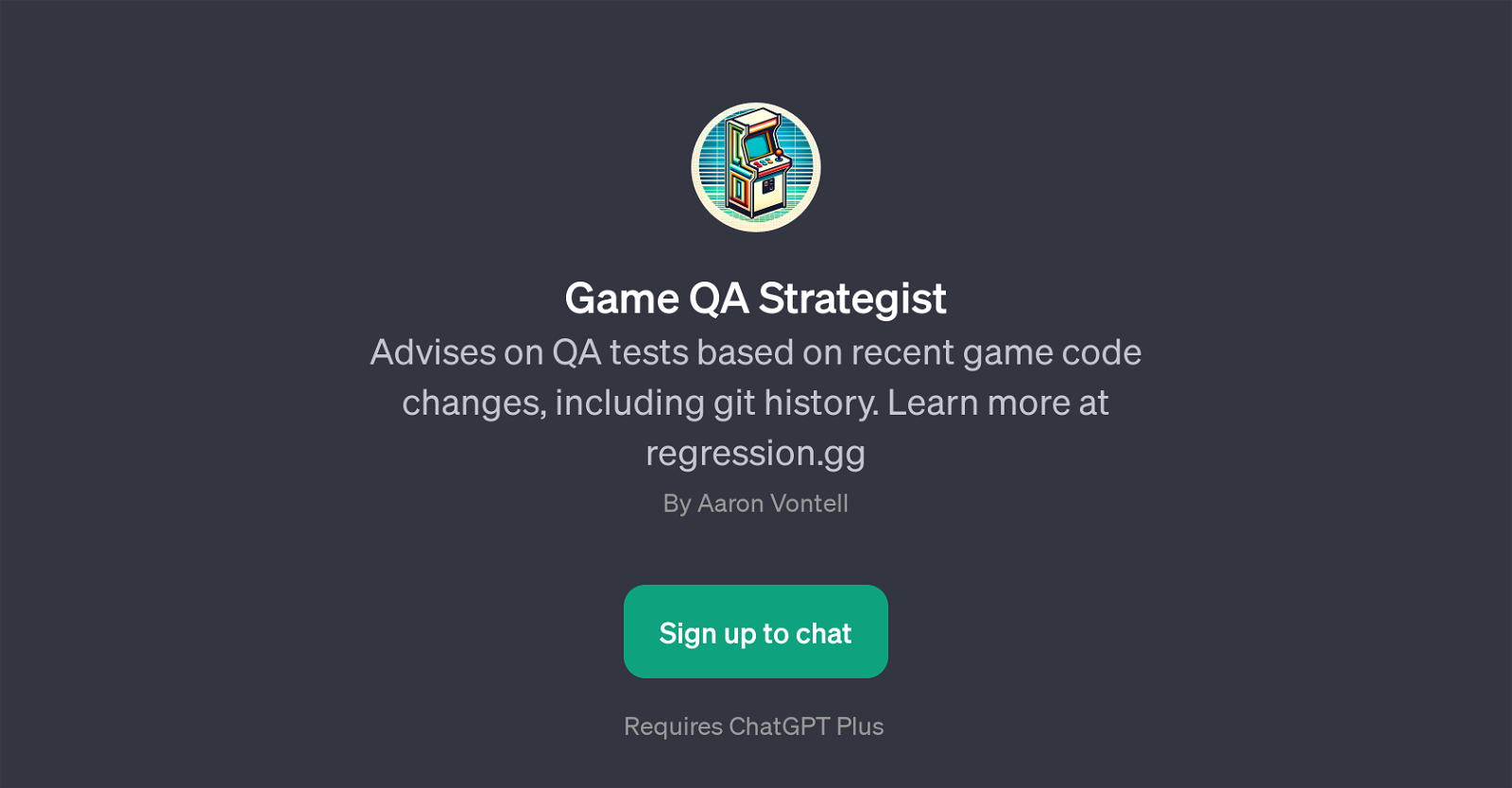 Game QA Strategist website