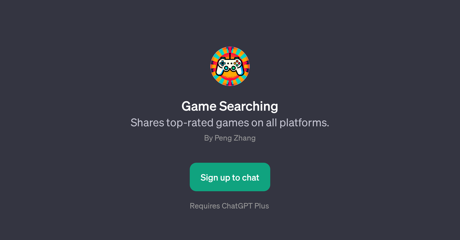 Game Searching website