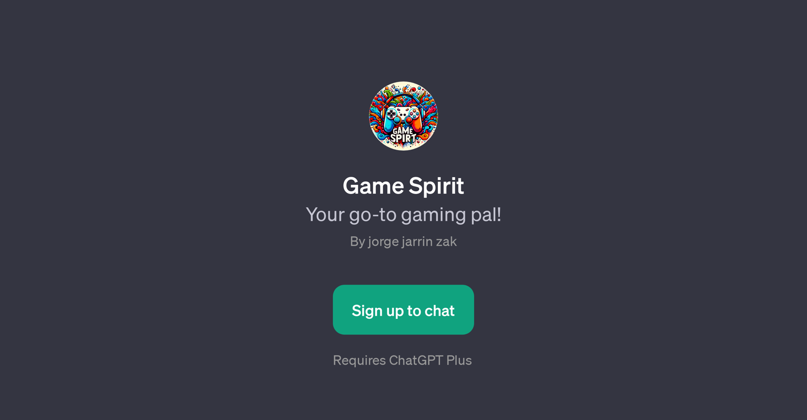Game Spirit website
