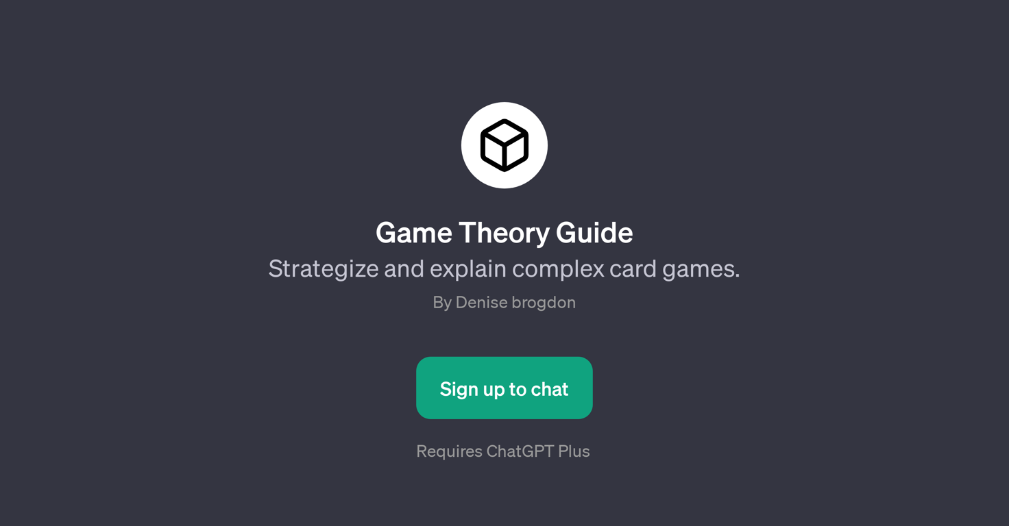 Game Theory Guide website
