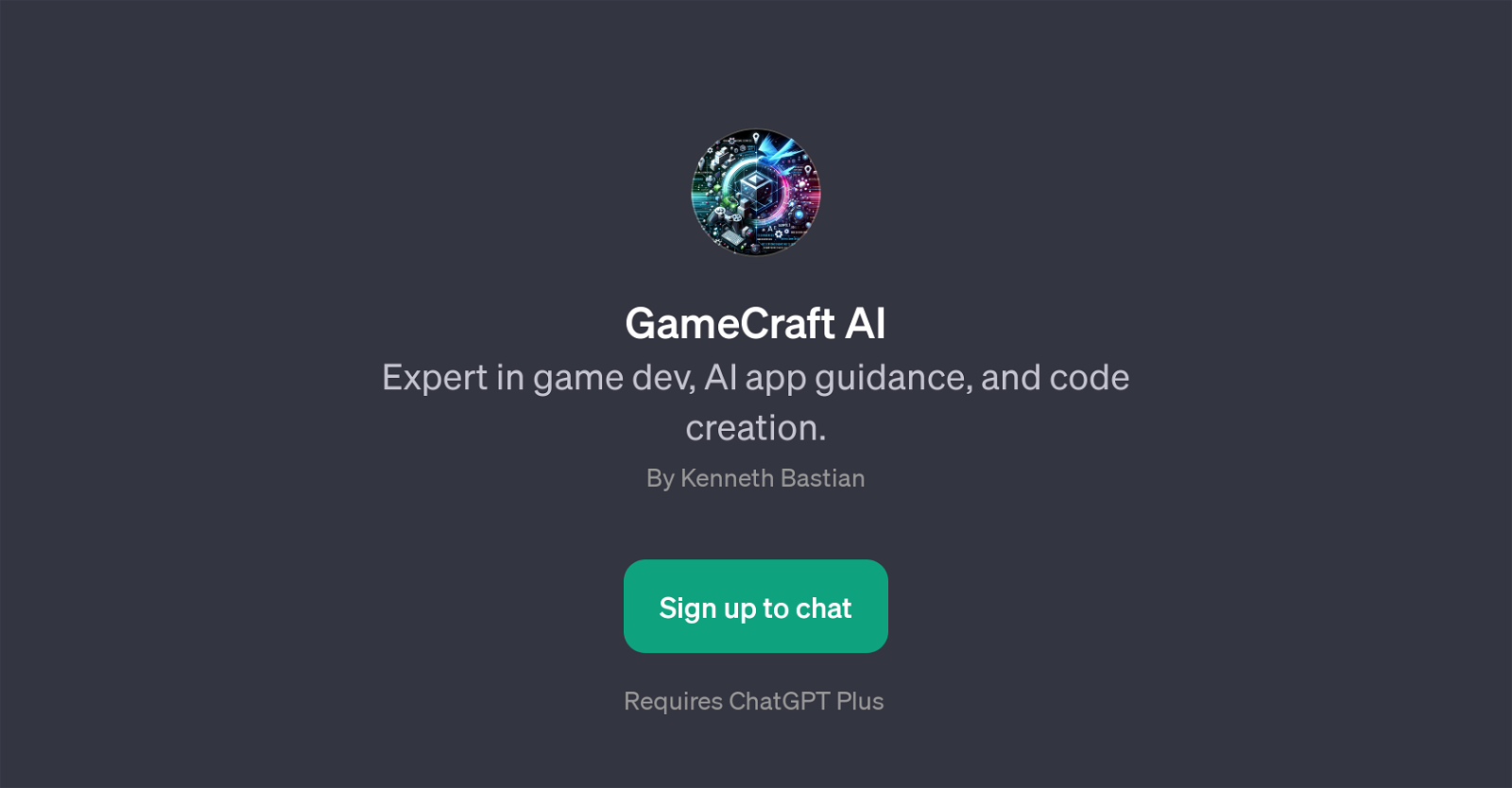 GameCraft AI website