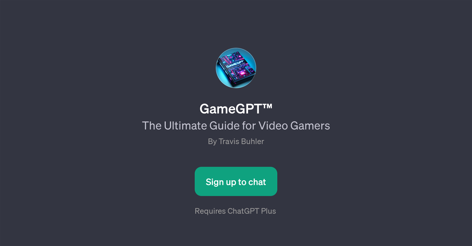 GameGPT website