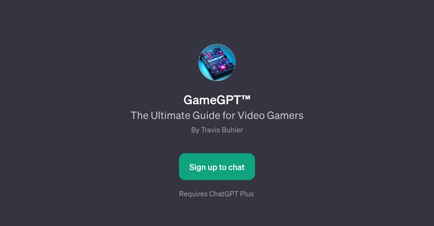 GameGPT website