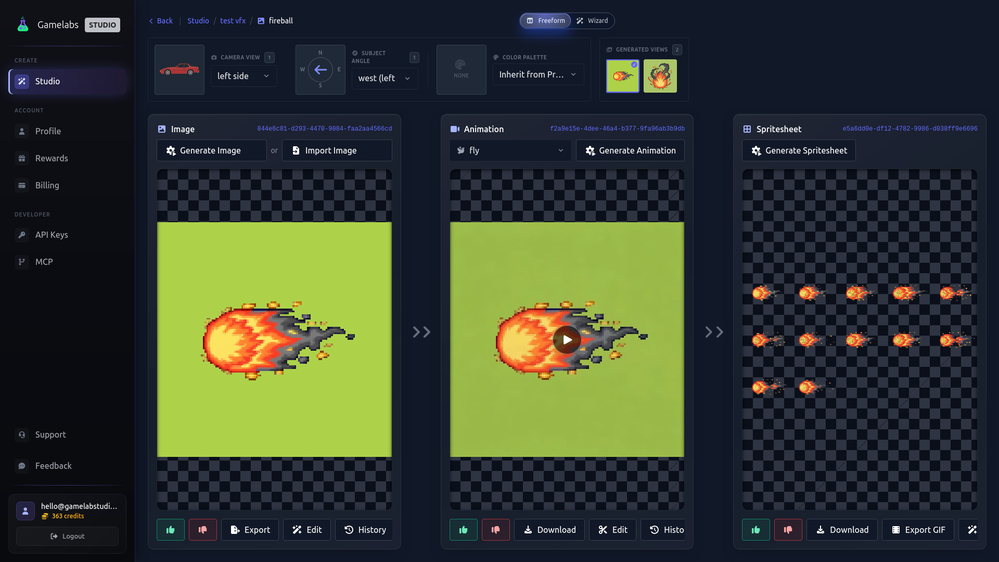 Gamelabs Studio website
