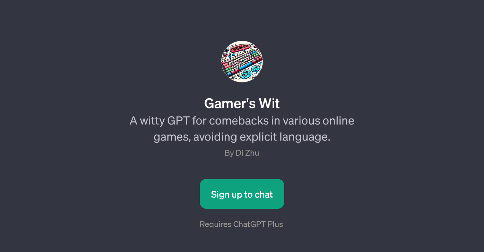 Gamer's Wit website