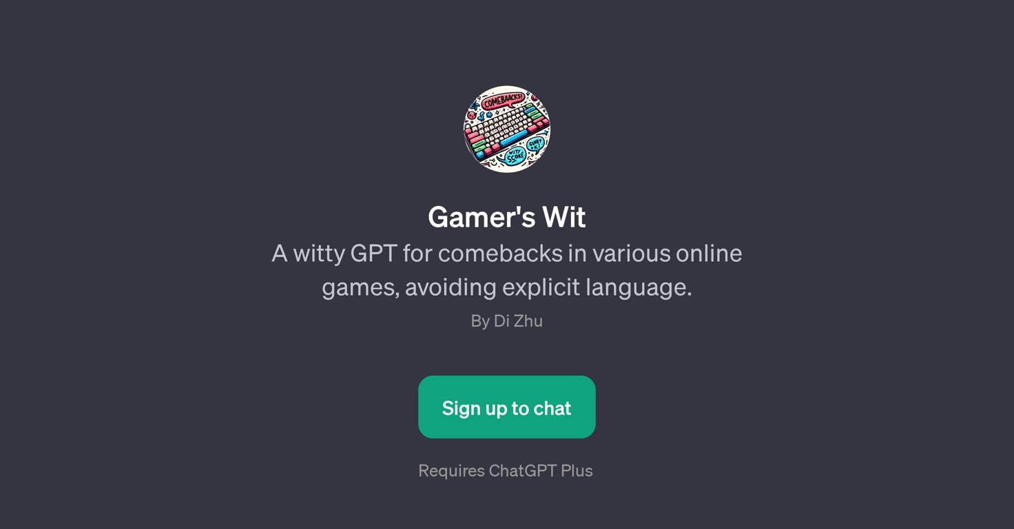Gamer's Wit website