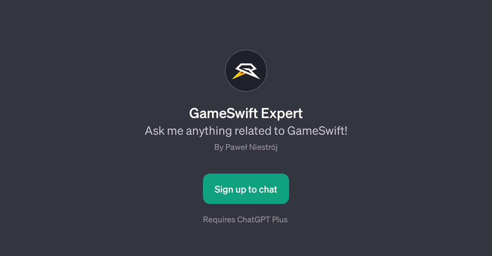 GameSwift Expert website