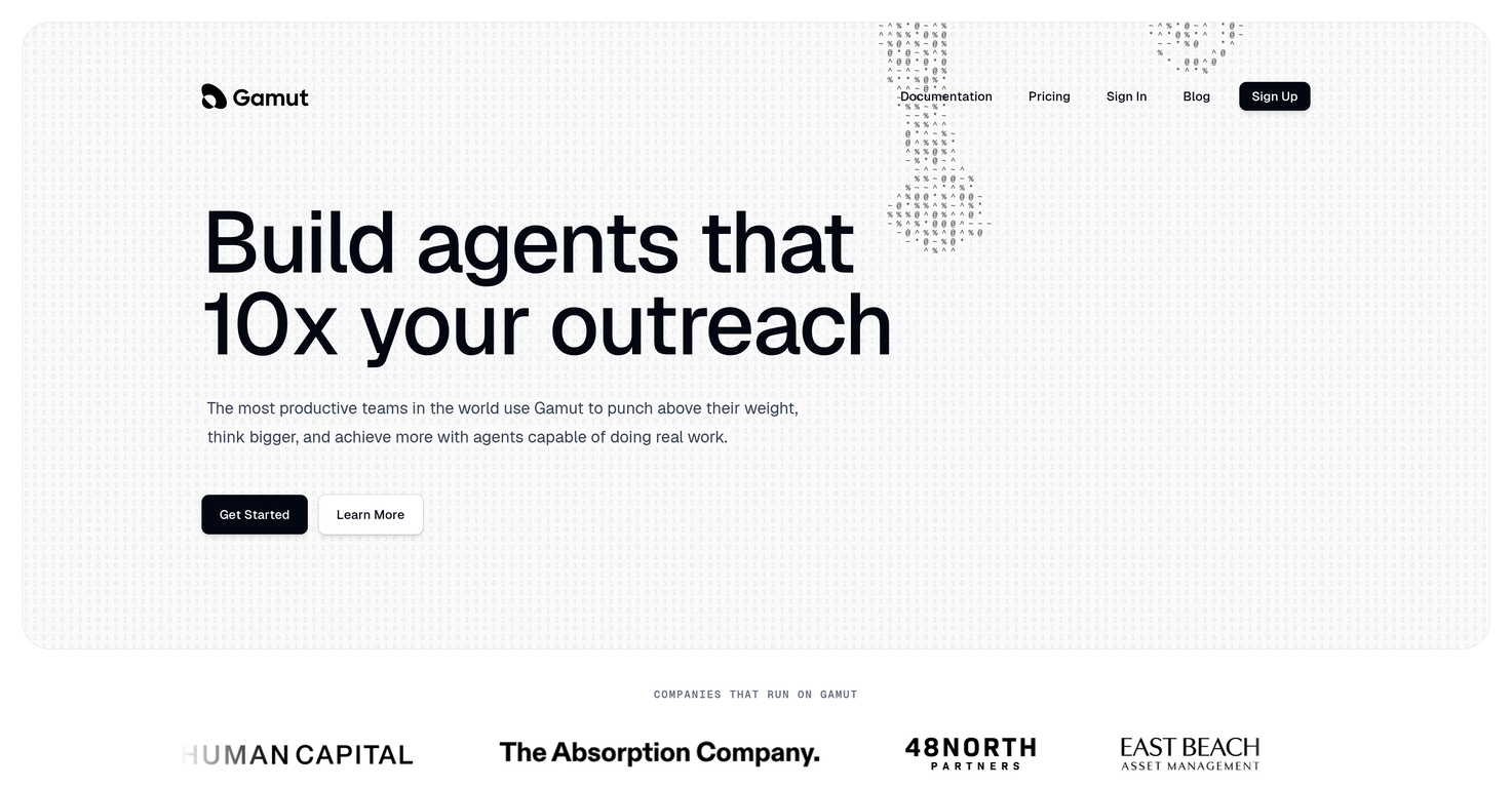 Gamut website
